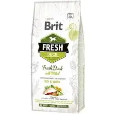 BRIT FRESH DUCK WITH MILLET ACTIVE RUN & WORK 12Kg