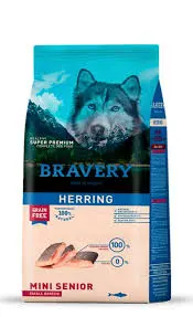 BRAVERY HERRING SENIOR  DOG 2 KG
